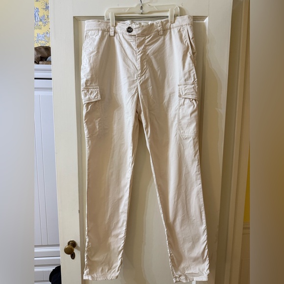 Brunello Cucinelli Men’s Cotton Cargo Pants IT 52 / US 36